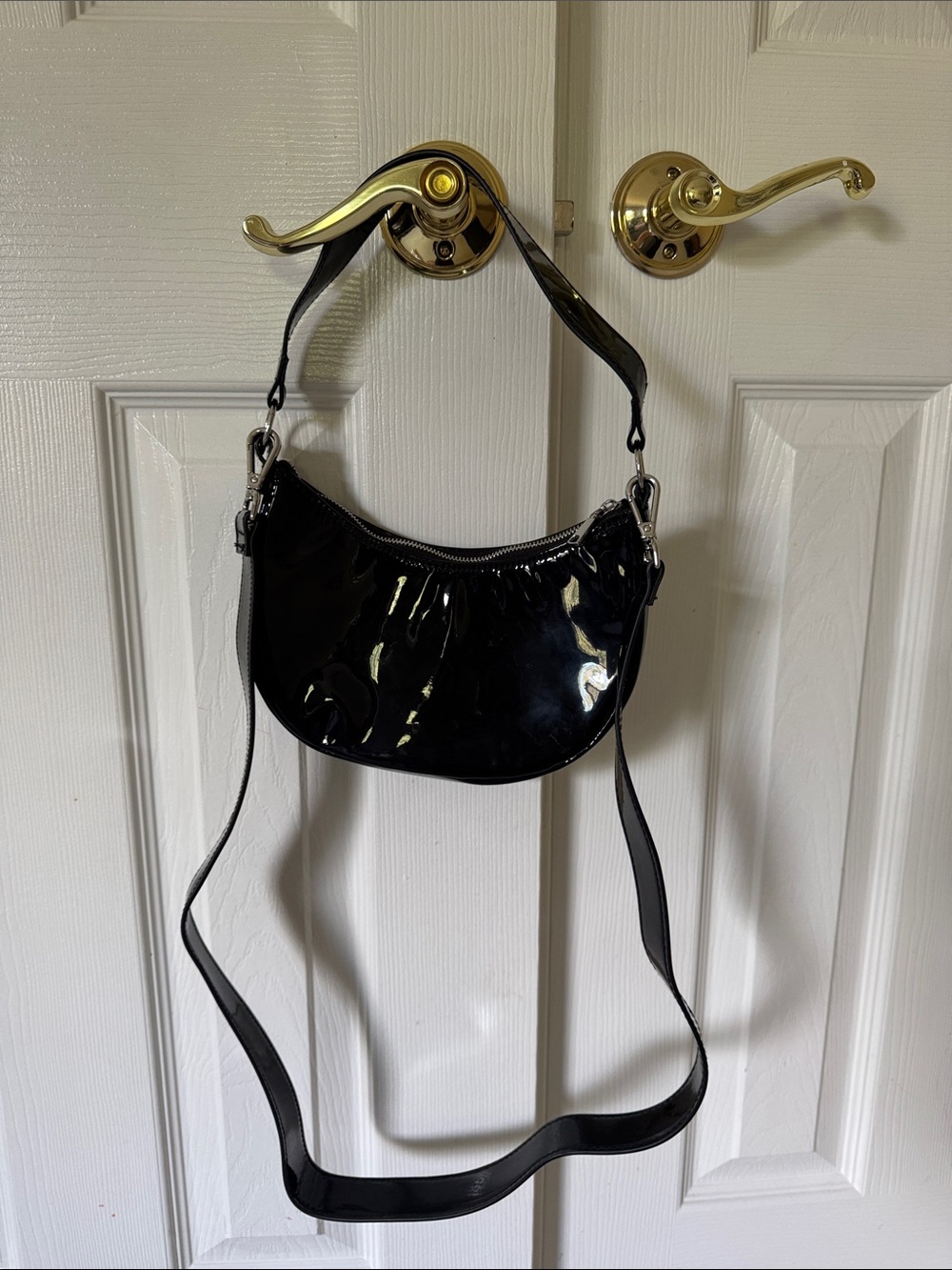 H&M small black woman purse